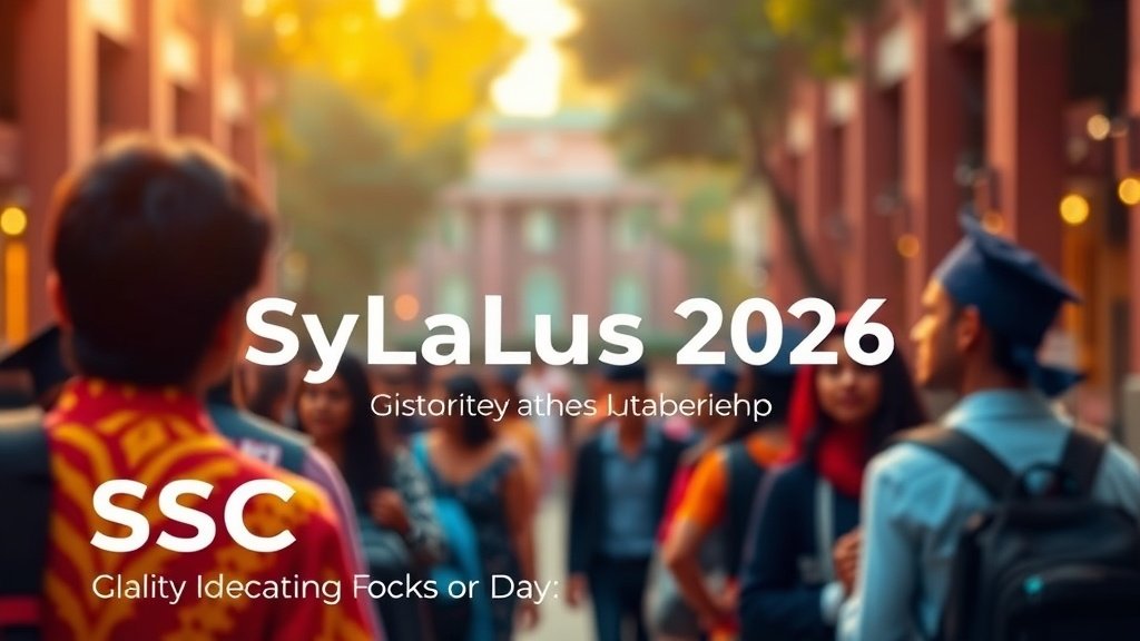 SSC CGL 2026 Syllabus (Tier 1 & Tier 2) — Comprehensive Subject Breakdown & Exam Preparation Guide