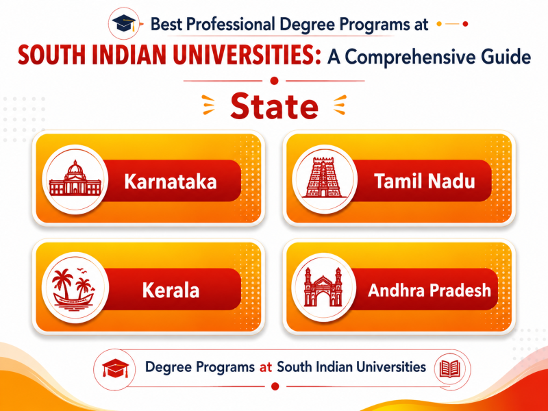 Top-Ranked Professional Degree Programs Across South Indian Universities 2026
